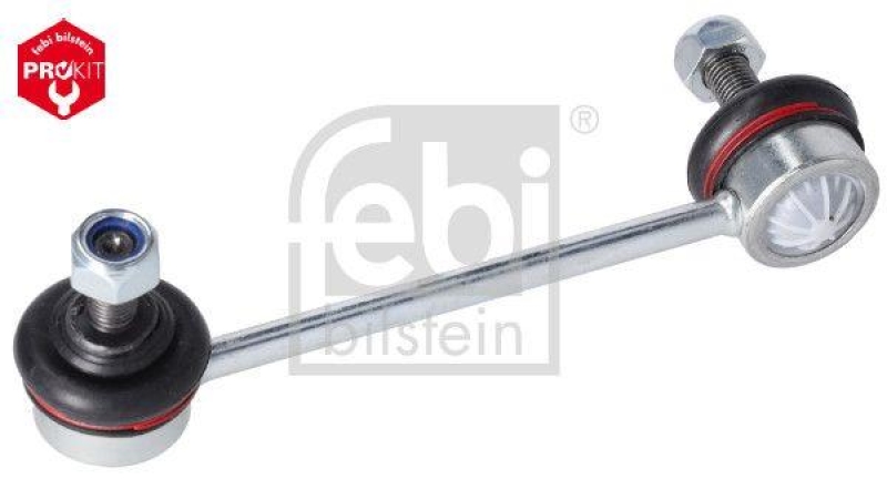 FEBI BILSTEIN 41186 Verbindungsstange mit Sicherungsmuttern für MITSUBISHI