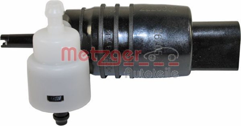 METZGER 2220081 Waschwasserpumpe, Scheibenreinigung für BMW vorne