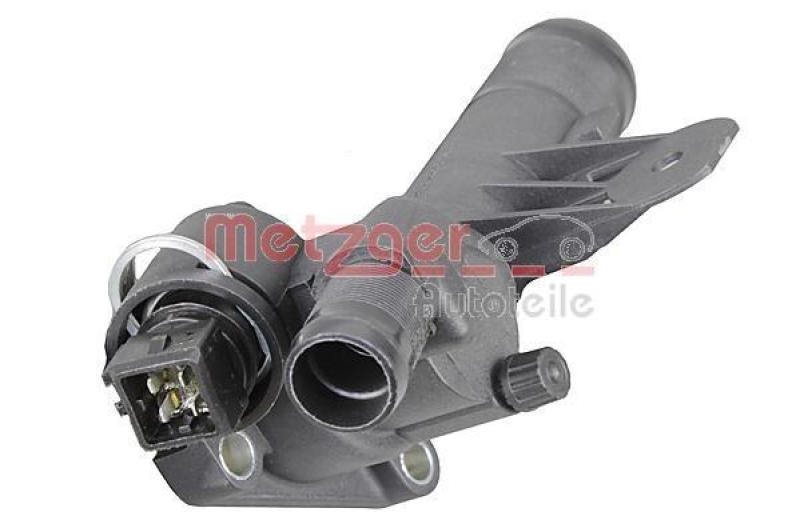 METZGER 4006408 Thermostat Kühlmittel, Mit Gehäuse für RENAULT/NISSAN/ÖFFNUNGSTEMP.[°C]89