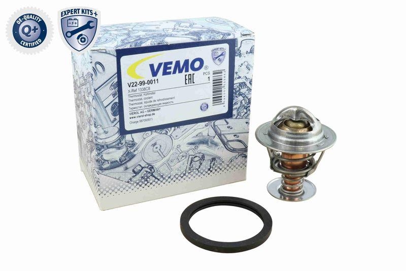 VEMO V22-99-0011 Thermostat, Kühlmittel 89 °C ohne Gehäuse, mit Dichtung für CITROËN