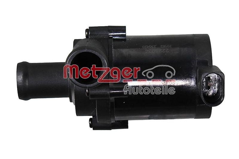 METZGER 2221034 Zusatzwasserpumpe für AUDI/PORSCHE/VW