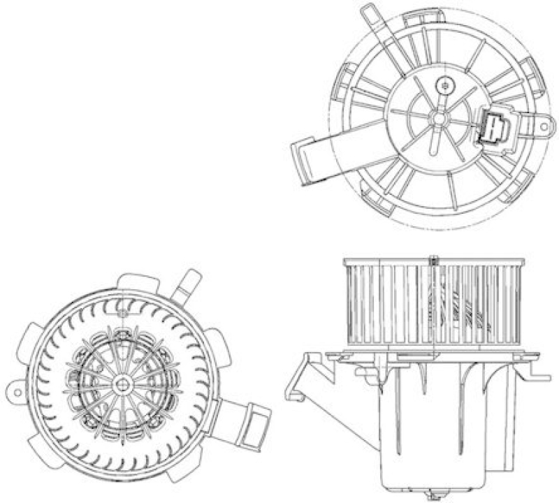 MAHLE AB 132 000P Innenraumgebläse