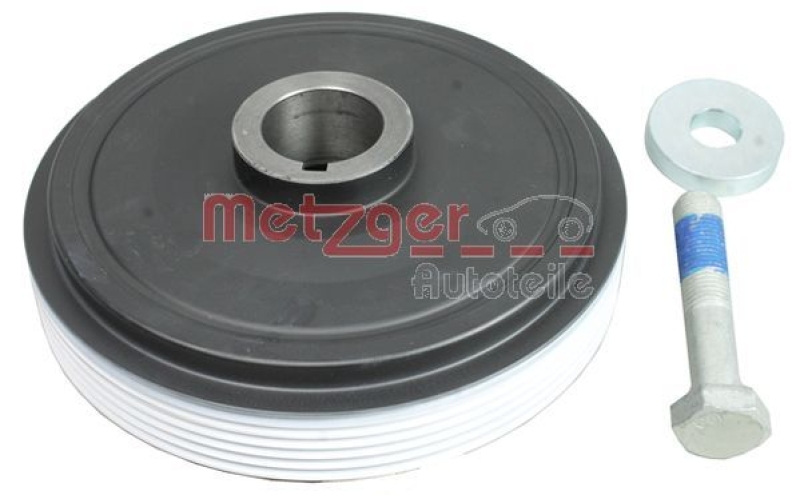 METZGER 6400010 Riemenscheibe, Kurbelwelle für FIAT/PSA M. SCHRAUBE U. SCHEIBE