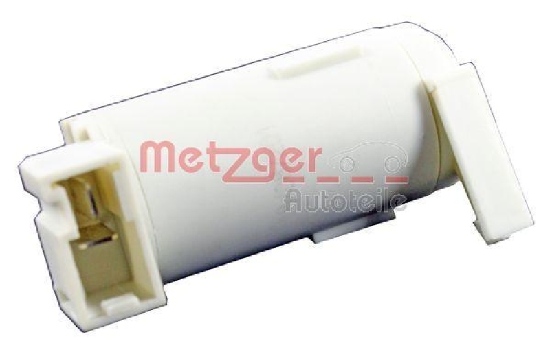 METZGER 2220049 Waschwasserpumpe, Scheibenreinigung für NISSAN vorne