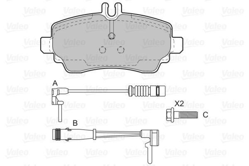 VALEO 598549 SBB-Satz PREMIUM