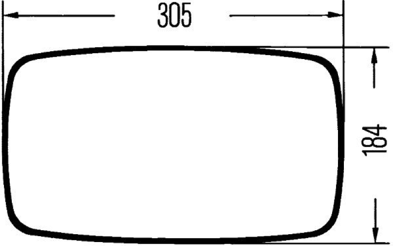 HELLA 8SB 003 614-001 Außenspiegel