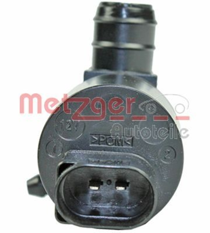 METZGER 2220075 Waschwasserpumpe, Scheibenreinigung für TOYOTA vorne