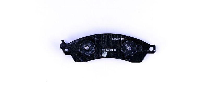 HELLA 8DB 355 021-031 Bremsbelagsatz, Scheibenbremsbelag für CHEVROLET/...