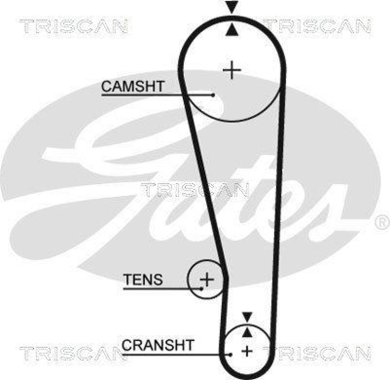 TRISCAN 8647 69004 Zahnriemensatz für Suzuki Vitara