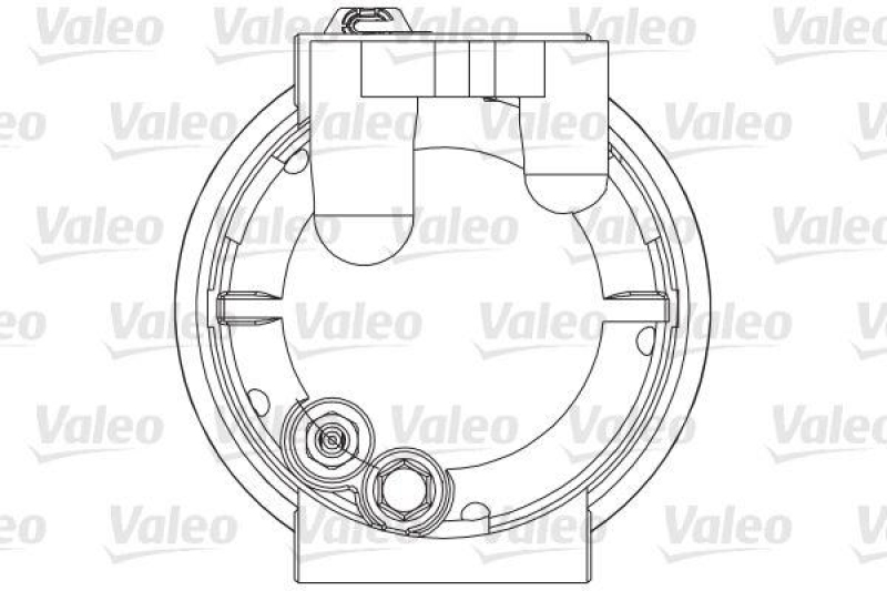 VALEO 716658 Univ. Kompr. TM21XS 8GR 24V C 3E