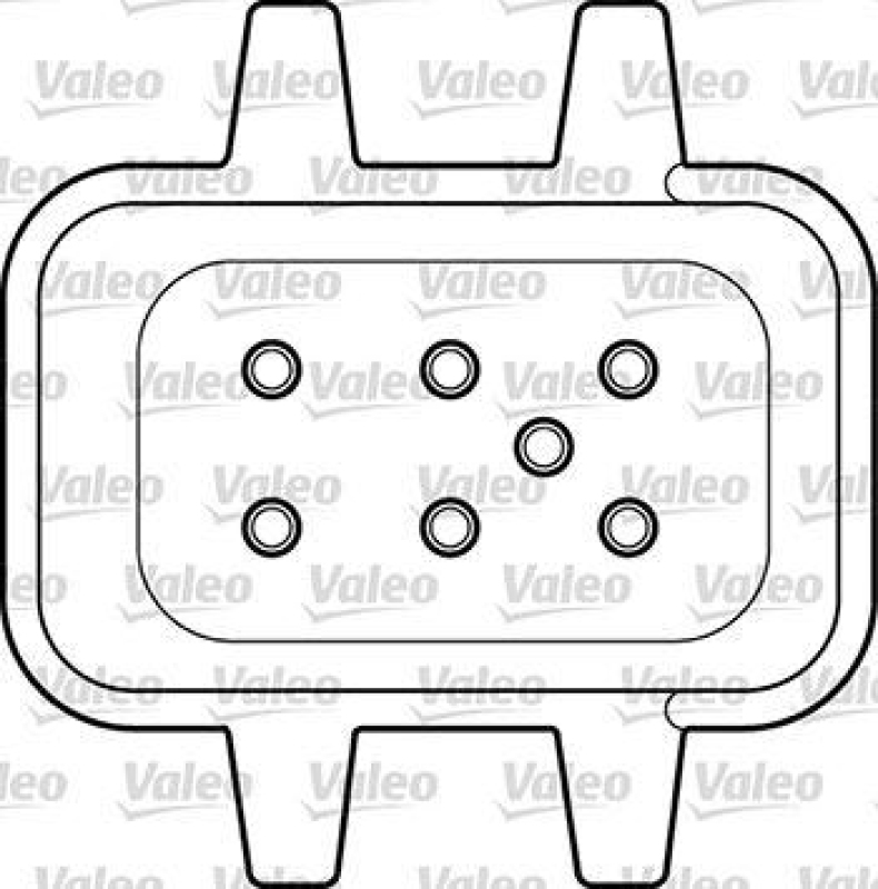 VALEO 850291 Fensterheber vorne rechts OPEL Astra F