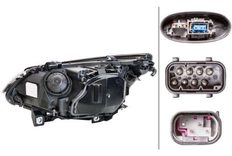 HELLA 1EL 163 080-001 Heckscheinwerfer rechts Bi-Xenon BMW