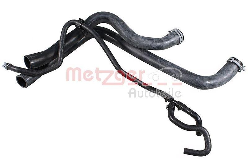 METZGER 2421621 Kühlerschlauch für SEAT/SKODA/VW links