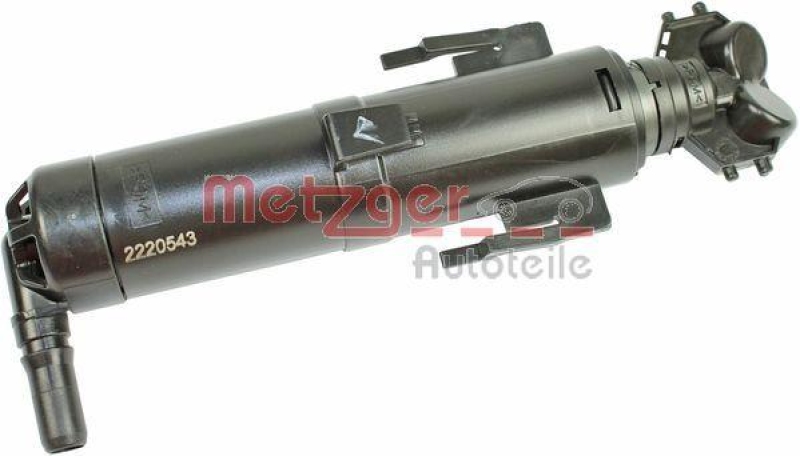 METZGER 2220543 Waschwasserdüse, Scheinwerferreinigung für BMW vorne links