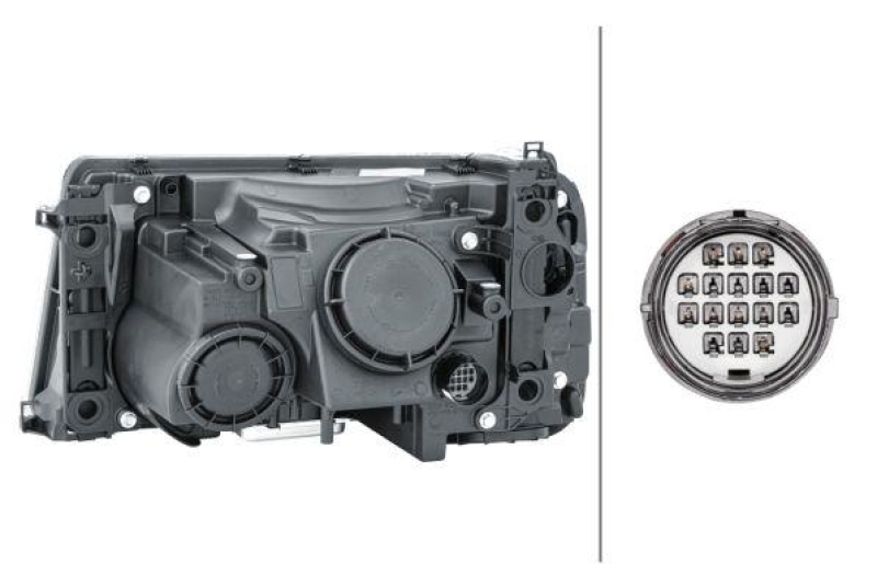 HELLA 1EL 238 022-821 Heckscheinwerfer rechts Bi-Xenon LandRo