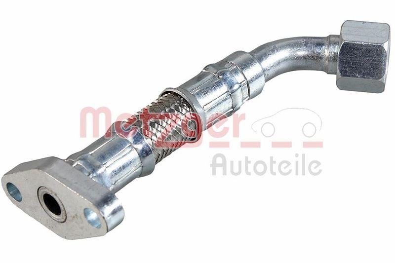 METZGER 2361148 Ölleitung, Lader für AUDI/SEAT/SKODA/VW