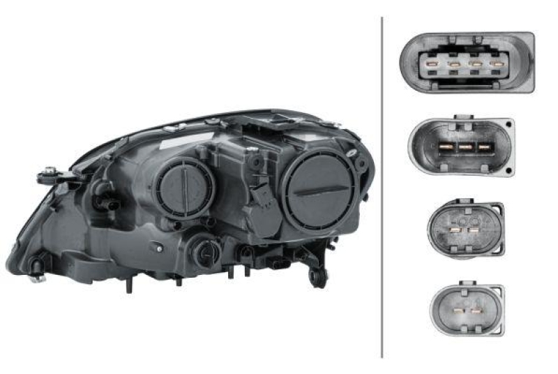 HELLA 1EL 263 036-021 Heckscheinwerfer rechts Halogen MB