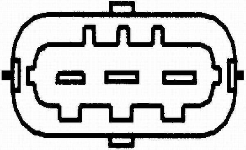 HELLA 6PU 012 681-011 Sensor Nockenwellenposition