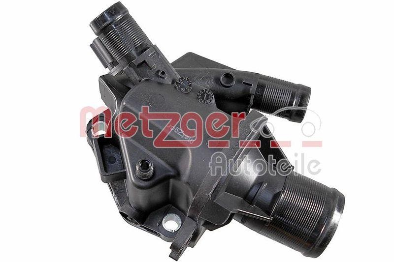 METZGER 4006481 Thermostat Kühlmittel, Mit Gehäuse für NISSAN/OPEL/RENAULT/ÖFFNUNGSTEMP.[°C]83