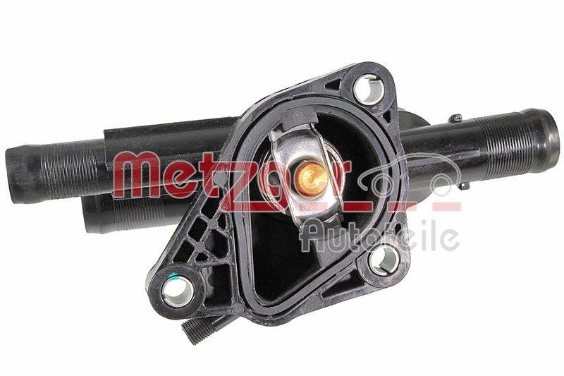 METZGER 4006482 Thermostat Kühlmittel, Mit Gehäuse für DACIA/NISSAN/RENAULT/ÖFFNUNGSTEMP.[°C]89