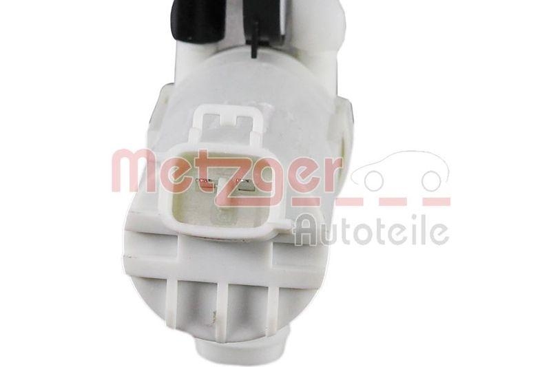 METZGER 2221138 Waschwasserpumpe, Scheibenreinigung für CITROEN/HONDA/PEUGEOT