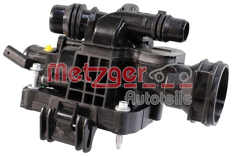 METZGER 4006486 Thermostat Kühlmittel, Mit Gehäuse für CITROEN/DS/OPEL/PEUGEOT/TOYOTA/VAUXHALL