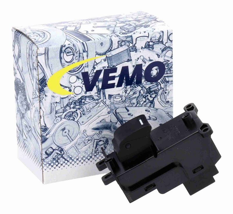 VEMO V26-73-0054 Schalter, Fensterheber schwarz, hinten für HONDA