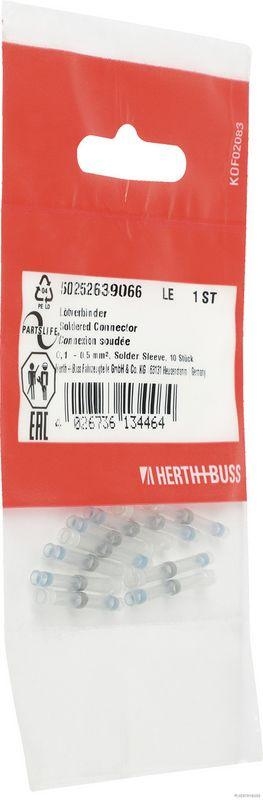 HERTH+BUSS 50252639066 Lötverbinder 0,1 - 0,5 mm², Solder Sleeve, 10 Stück