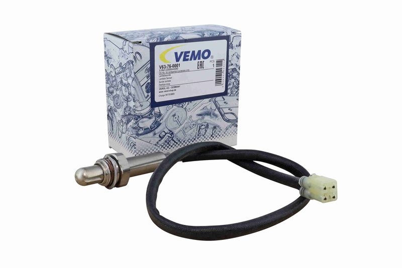 VEMO V63-76-0001 Lambdasonde Nach Katalysator 4 Kabel / 465 mm für SUBARU