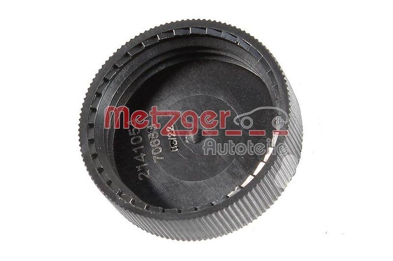 METZGER 2141054 Verschlussdeckel, Kühlmittelbehälter für INFINITI/MAZDA/NISSAN/RENAULT KUNSTSTOFF