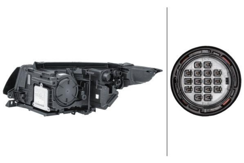 HELLA 1EL 354 806-061 Heckscheinwerfer rechts Bi-Xenon LandRo