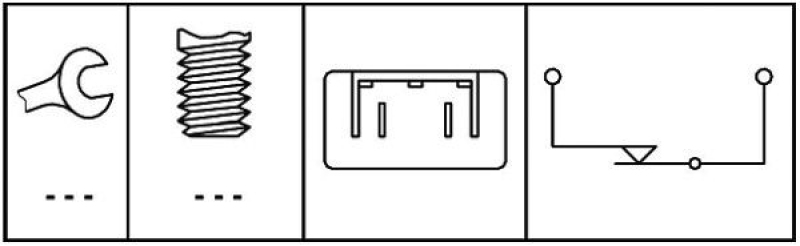 HELLA 6DD 008 622-621 Bremslichtschalter