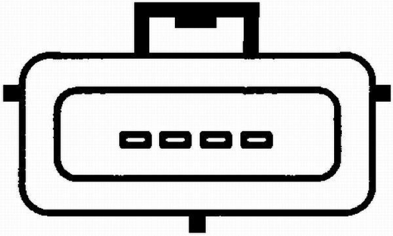 HELLA 8ET 009 142-161 Luftmassenmesser