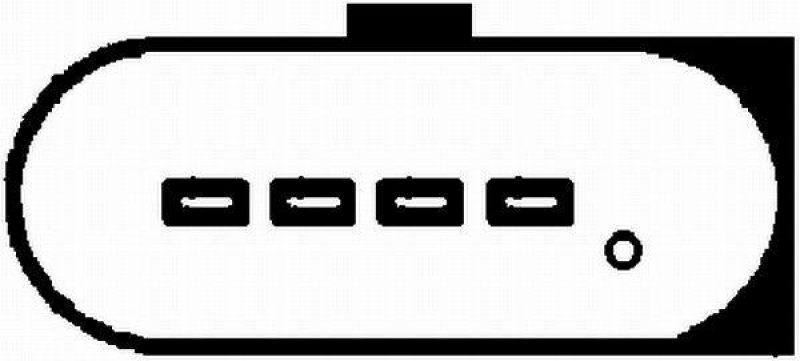 HELLA 8ET 009 142-241 Luftmassenmesser