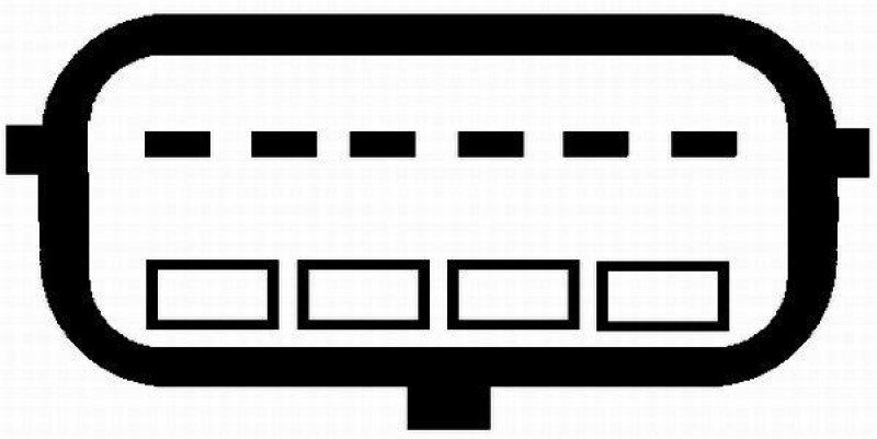 HELLA 8ET 009 142-551 Luftmassenmesser