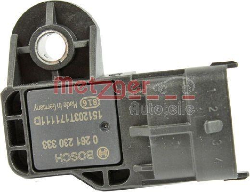 METZGER 0906219 Sensor, Saugrohrdruck für FORD