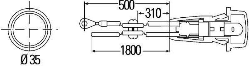 HELLA 2BM003563-111 Blinkleuchte