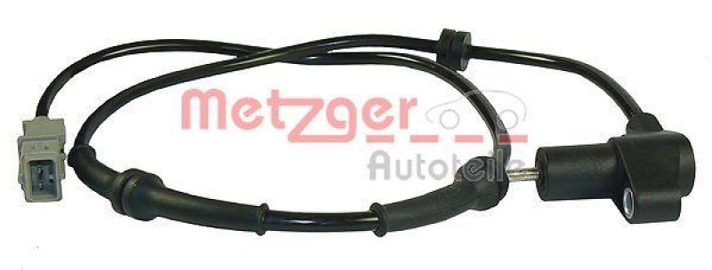 METZGER 0900110 Sensor, Raddrehzahl für CITROEN/PEUGEOT HA links/rechts