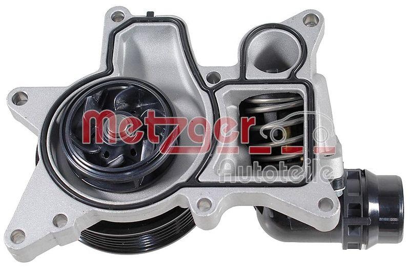 METZGER 4007046 Wasserpumpe für BMW MIT THERMOSTAT UND KÜHLMITTELGEHÄUSE