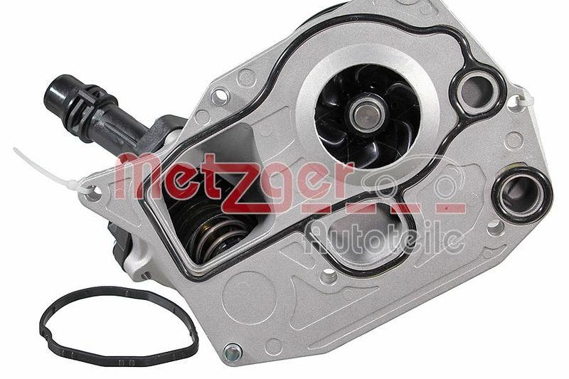 METZGER 4007048 Wasserpumpe für BMW MIT THERMOSTAT UND KÜHLMITTELGEHÄUSE