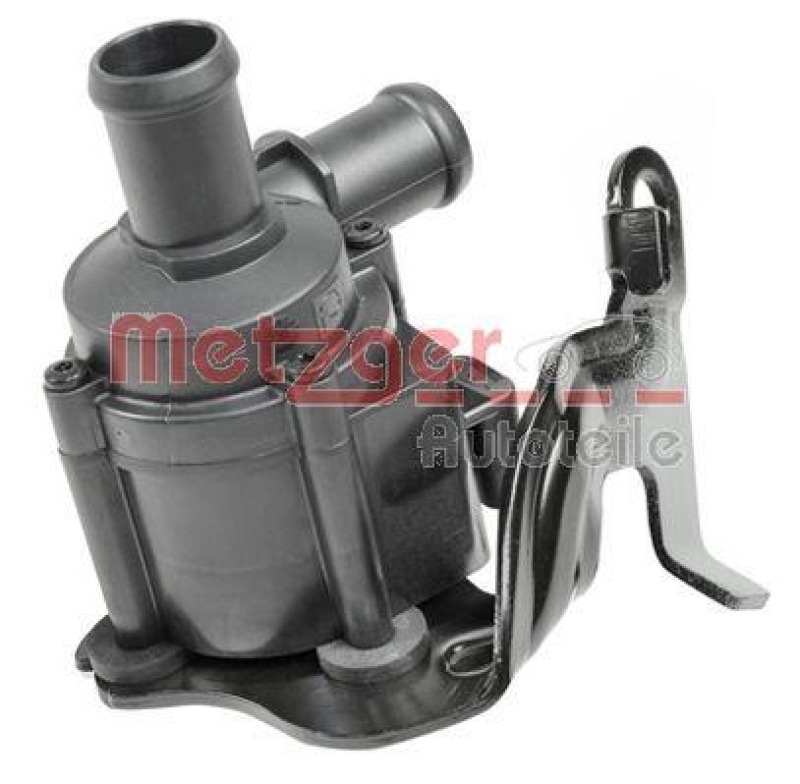 METZGER 2221036 Zusatzwasserpumpe für AUDI/SEAT/SKODA/VW MIT HALTER