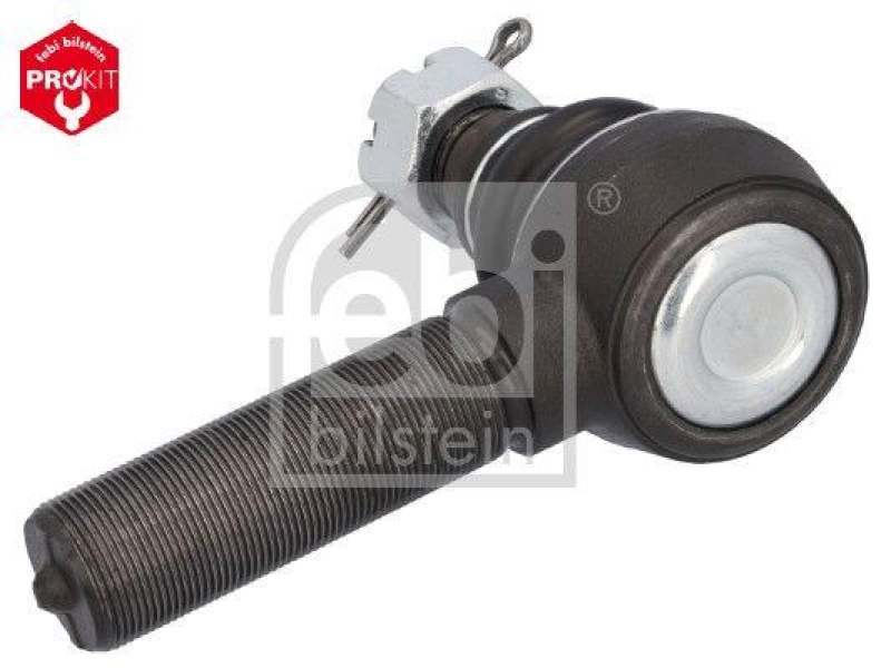 FEBI BILSTEIN 35661 Spurstangenendstück mit Kronenmutter und Splint für Volvo