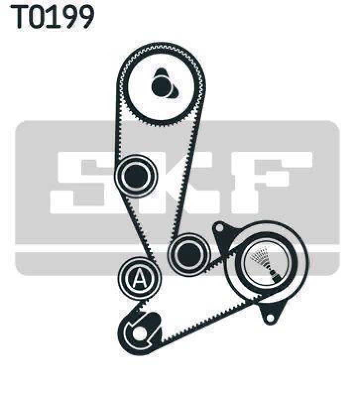 SKF VKMC 02390 Wasserpumpe + Zahnriemensatz