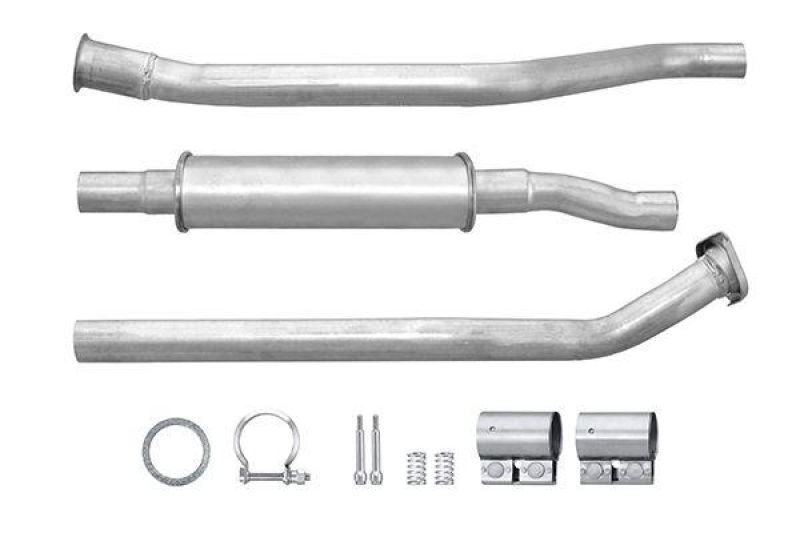 HELLA 8LB 366 020-221 Vorschalldämpfer CITROEN