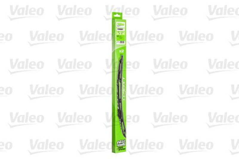 VALEO 576016 Compact C5551 Wischblatt (x2)