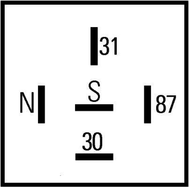 HELLA 5HE 006 207-027 Zeitrelais, Glühzeit, 12V Glühzeit, 5-polig