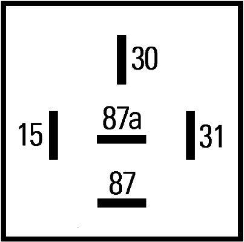 HELLA 5HE 996 152-177 Zeitrelais, 24V Wechsler, Maxi, 5-polig