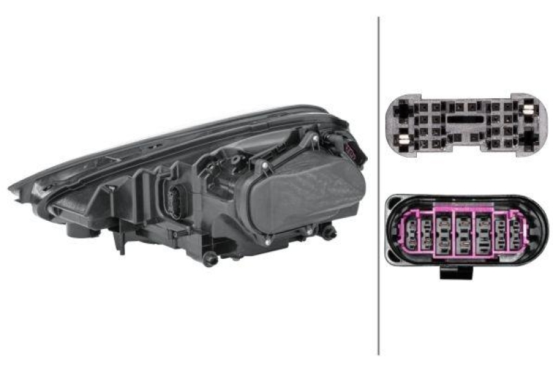 HELLA 1EX 011 745-161 Heckscheinwerfer rechts LED PORSCHE