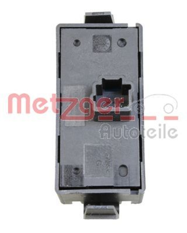 METZGER 0916593 Warnblinkschalter für DACIA/RENAULT