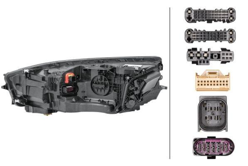 HELLA 1EX 011 869-421 Heckscheinwerfer rechts LED AUDI